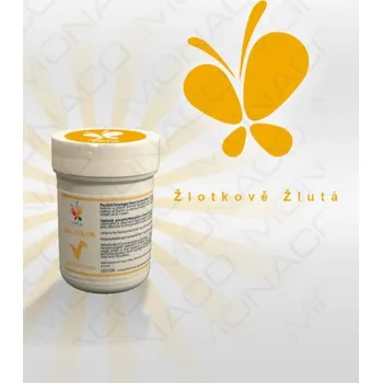 Potravinářské barvivo Gelová barva (žloutkově žlutá) 30 g