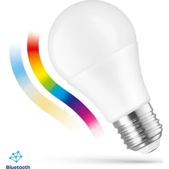 Žárovka LED žárovka GLS E-27 230V 8,5W RGBW+CCT+DIM BTM SMART, SPECTRUM WOJ14628