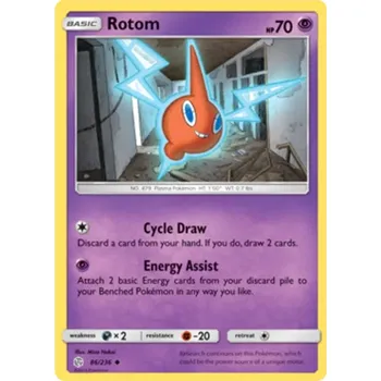 Sběratelská karetní hra Rotom 086/236 - Cosmic Eclipse Typ karty: Non-Holo