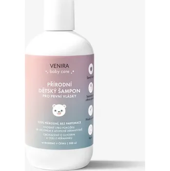 Dětský šampon VENIRA přírodní dětský šampon pro první vlásky, 300 ml