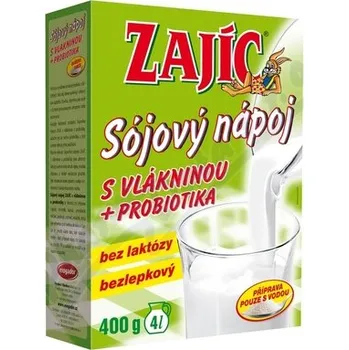 Sojový nápoj Sójový nápoj Zajíc s vlákninou 400g