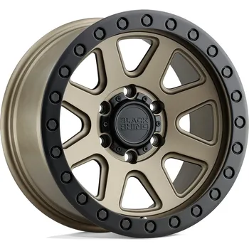 Alu kolo Black Rhino baker disk 20x9 6x120 67.06 et12, matte bronze