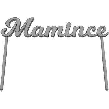 Mamince 2 - plastový zápich - Růžová