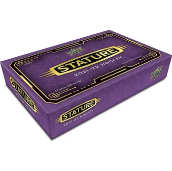 Sběratelská karetní hra Upper Deck 2021-22 Stature Hockey Hobby Box