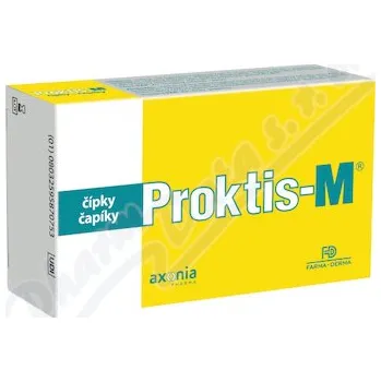 Lék na srdce, cévy a krev Proktis-M čípky 10x2g
