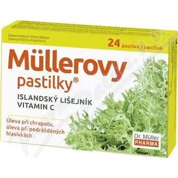 Lék Müllerovy pastilky s islandským lišejníkem 24ks ZP