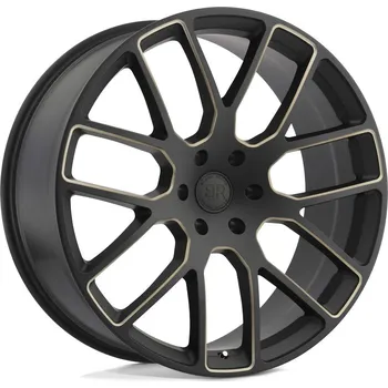 Alu kolo Black Rhino kunene disk 20x9 6x114.3 76.1 et15, matte black