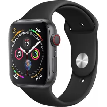 Příslušenství k chytrým hodinkám Silikonový řemínek pro chytré hodinky Apple Watch Ultra 2 49 mm - černý