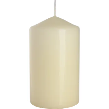 Svíčka Válcová svíčka Bispol 70x120, 350g - krémová