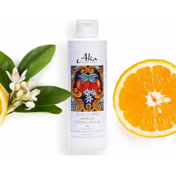 Alia Zklidňující tělový olej – jasmín, sladký pomeranč 200 ml