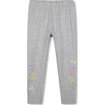 KUGO DÍVČÍ LEGÍNY MEDVÍDEK TM6201, velikost 98 - 122 Barva: Šedá, Velikost: 122