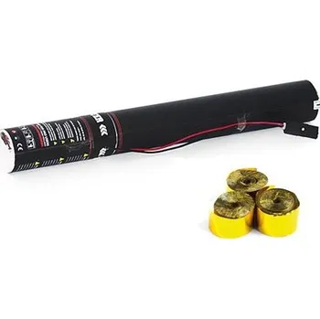 Konfeta Tcm Fx elektronické dělo na konfety-serpentýny 40cm, zlaté konfety