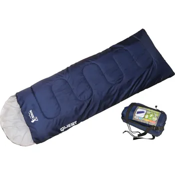 Spacák Turistický spací pytel Royokamp QUEST 210x70 cm, černý