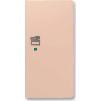 Kryt 2násobný pravý, symbol "scény" ABB Zoni 6220T-A02203 242 pudrová