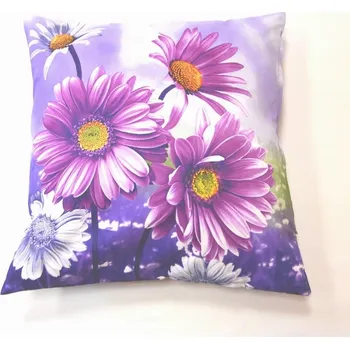 Povlak na dekorativní polštářek Apex® produktová řada 3D 3D povláček na polštářek Apex - Kopretina - Povláček na polštářek