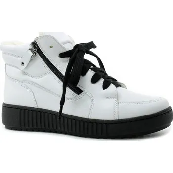 Dámská zimní obuv HILBY 1053 bílá, dámská kotníková obuv vel.41