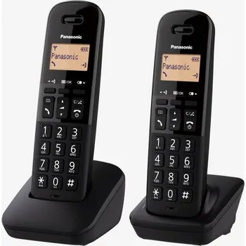 Stolní telefon Telefon bezšňůrový Panasonic KX-TGB612FXB černý