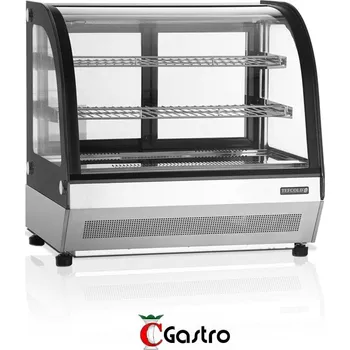 TEFCOLD LCT750C /BLACK chladící vitrína stolní (LCT 750 C)