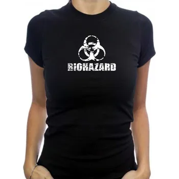 dámské tričko BIOHAZARD Černá XL