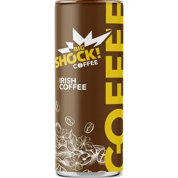 Ledová káva Big Shock! Coffee Irish 0,25l - plech