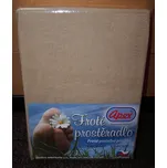 Apex® Froté prostěradlo Apex - Dvoulůžko 180 x 200 cm - Béžová