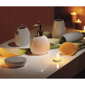 Sada koupelnových doplňků Set doplňků do koupelny Kera I