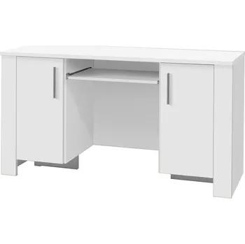 Psací stůl CEZAR b | psací stůl 17 | 140 cm | bílá