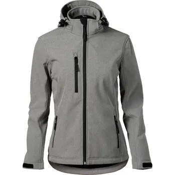 Dámská softshellová bunda MALFINI 521 Performance Softshellová bunda dámská L tmavě šedý melír 5211215