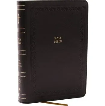 KJV Holy Bible: Compact with 43,000 Cross References, Black Leathersoft, Red Letter, Comfort Print: King James Version - Thomas Nelson