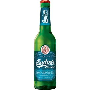 Limonáda Budweiser Budvar nealkoholické 0,33l - sklo