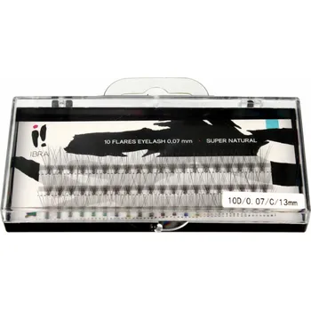 Umělé řasy Ibra IBRA Trsy řas SUPER NATURAL 0,07-C-13 mm 1 bal.