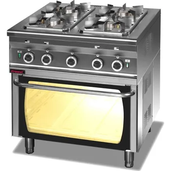 Sporák KROMET 000.KG-4s/PG-1 Plynový sporák s plynovou troubou