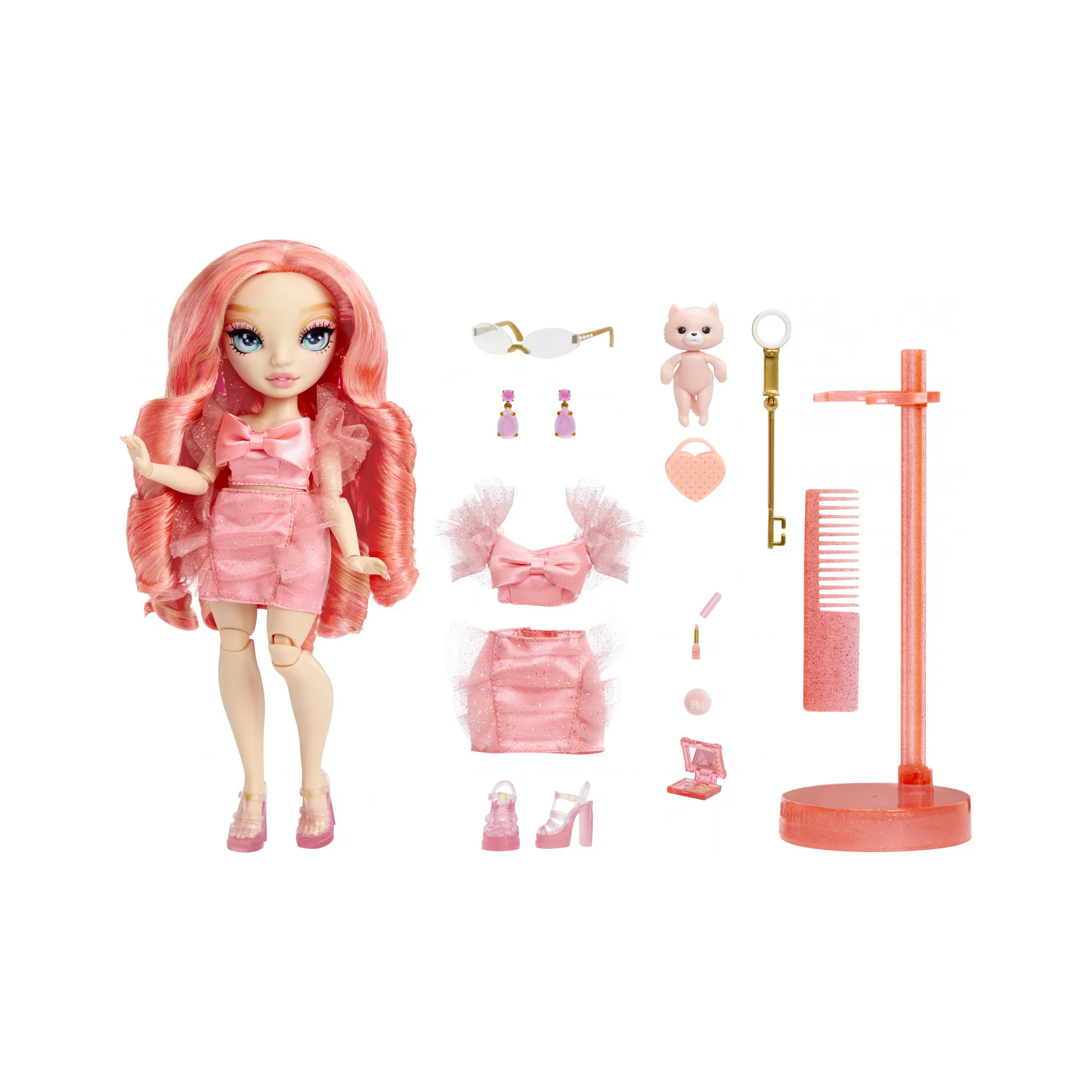 Fotografie 3 - Panenka MGA Rainbow High Fashion Doll New Friends Pinkly Paige