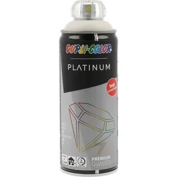 Barva ve spreji Dupli-Color Platinum RAL 9001 krémově bílá saténově matná barva ve spreji 400ml