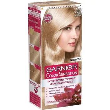 Kosmetika Garnier Color Sensation Coloring cream 9.13 Cristal Blond - Crystal béžová světlá blond