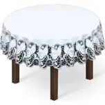 Žakárový kulatý ubrus Justyna 140 cm…