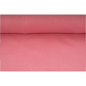 Plátno bavlněné, starorůžové, metráž, látky