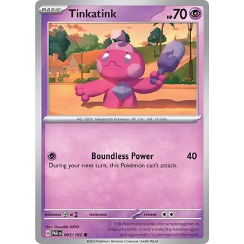 Karetní hra Tinkatink 083/182 - Paradox Rift Typ karty: Reverse Holo