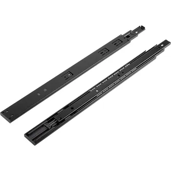 Zásuvkový kontejner Strong StrongBall S3 kuličkový výsuv push s tlumením 550 mm 30kg, černá