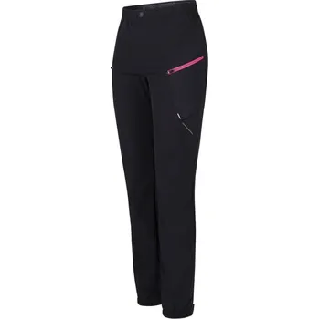 Dámské kalhoty MONTURA SPEED STYLE PANTS WOMAN Black/Intense violet 9007 outdoorové kalhoty s DWR úpravou