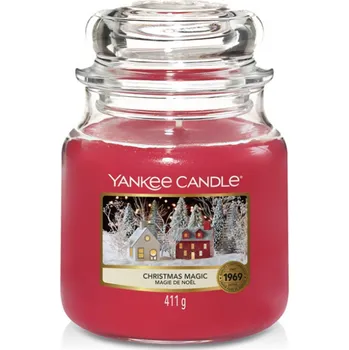Recenze Yankee Candle Christmas Magic Svíčka Recenze Yankee Candle Christmas Magic