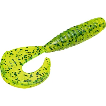 Gumová nástraha Strike King Rage Grub Chartreuse Pepper 10cm 8ks