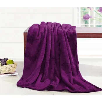 deka Deka mikroflanel - fialová 150x200 cm