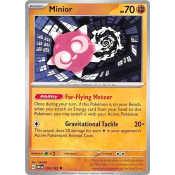 Karetní hra Minior 099/182 - Paradox Rift Typ karty: Reverse Holo