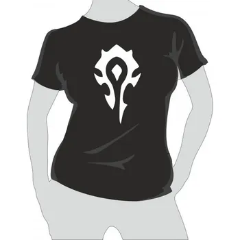 dámské tričko ALLIANCE HORDE FACTION logo Černá M