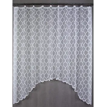 Záclona Oblouková záclona zámecká 160 x 330 cm