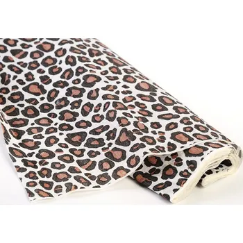 Balící papír Hladký hedvábný papír s leopardím vzorem