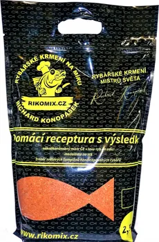 Návnadová surovina Rikomix Vnadící směs kapr speciál červená 2,5 kg