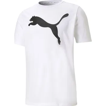 Pánské tričko Pánské triko PUMA ACTIVE BIG LOGO TEE 586724-02 WHITE XXL