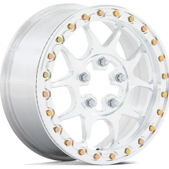 Plechové kolo KMC Powersports KS437 TORO FORGED BEADLOCK disk 15x6 5x114.3 72.56 ET50, Silver